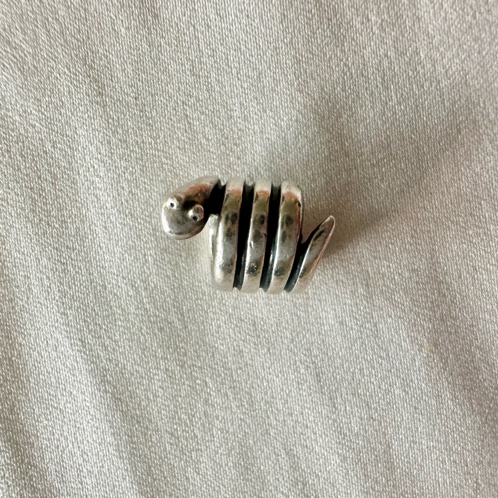 Pandora Snake Pendant - Sterling Silver Charm